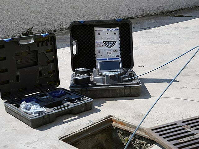 Inspections canalisations par caméra vidéo